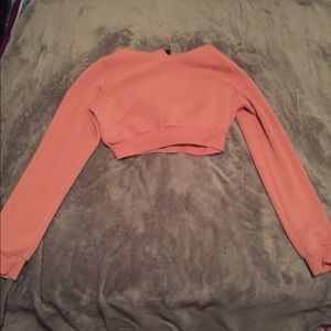 Cropped hoodie